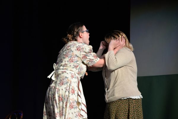 Julia Dietz and Emma McLaren as Margaret and Carrie White in Carrie: The Musical 24