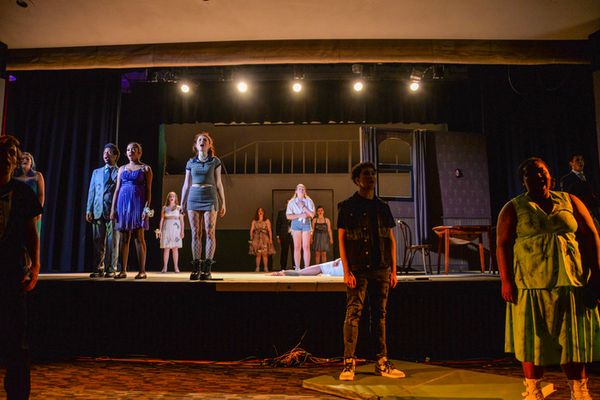 The Cast of Carrie: The Musical singing Epilogue 38