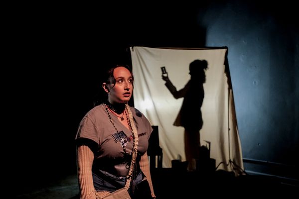 Finn (Tiago Santos) and Briar (Liv Glassman) in AMEN photography credits: Jerry X. Lee 3