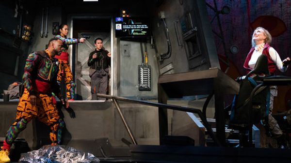  Tom Ford* as Morris Emerson, and Marcy McGuigan* as Adelaide 