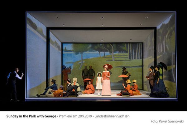 Press conference at the Landesbuehnen Sachsen, where first excerpts of SUNDAY IN THE PARK WITH GEORGE were presented 4