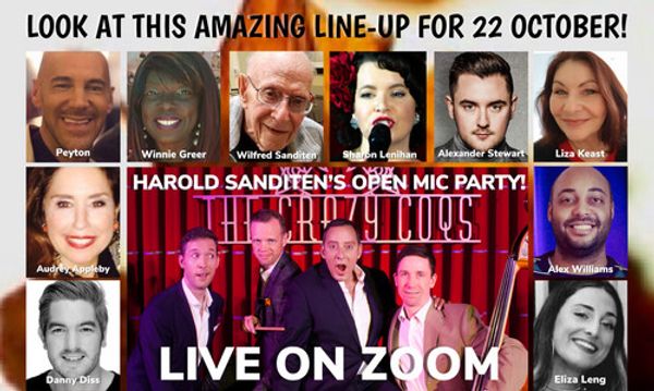 Here's the line-up for 22 October 1