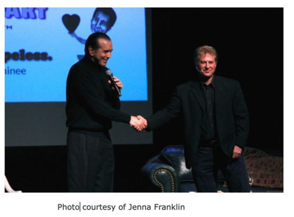 Broadway Legend/Oscar Nominee Director Chazz Palminteri hosts a Q & A session at the Long Island Premier of Actor/comedian Peter Fogel's hilarious solo show TIL DEATH DO US PART... YOU FIRST!