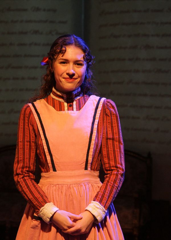 Sarah Pierce in rehearsal for 