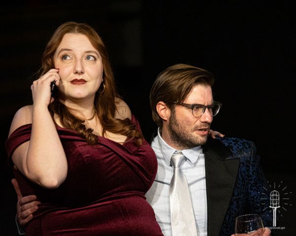 Emily Ann Scott as Bella and Ryan Powell as Richard, photo by Rob Slaven 1