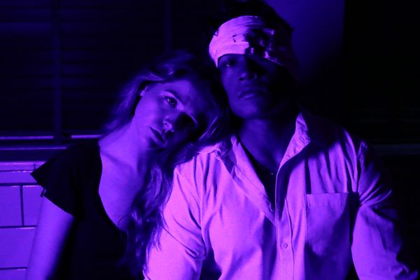 ATLANTA, GA - Promo for Gruesome Playground Injuries by Rajiv Joseph, starring Elizabeth Gibbs & Matt Mercurio. Presented by Tesseract Labs & Act Before You Think 2
