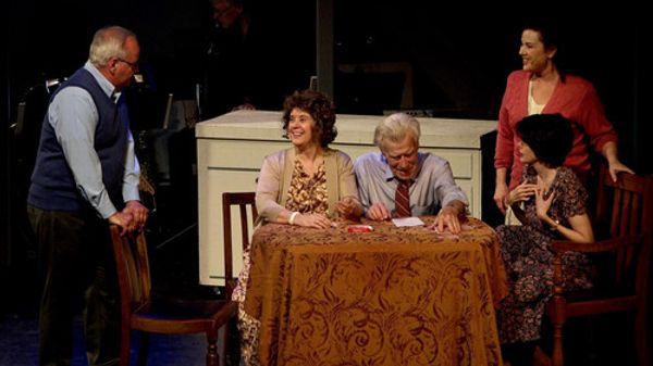 Carson Christ (Cowboy Bob) and the Ensemble (Photograph by Richard Andert) 4