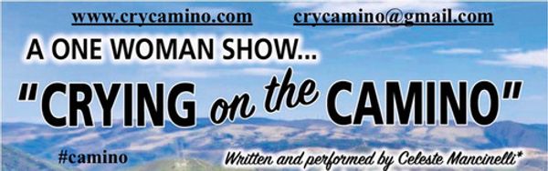 "Crying On The Camino" website & email 3