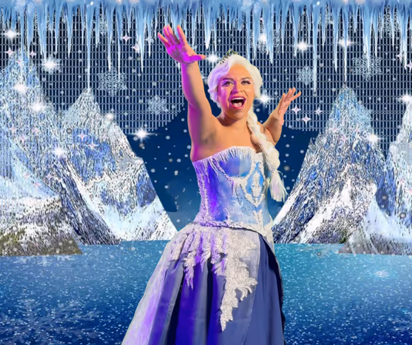 Vanessa Dominguez as Elsa in The Encore''s production of Disney''s FROZEN. 1
