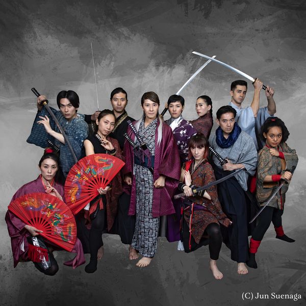 From left, MK Haresign, Taiju Nakane, Shieri Yamafuji, Norihiro Maruta, Kyo Kasumi, Akiko Fujiwara, Yuriko MIyake, Eureka Nakano Grimes, Milai Taguchi, Gen Parton-Shin, & Rina Majima. Photo by Suenaga 2
