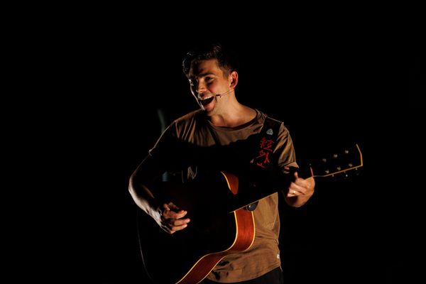 Scott Parker in Hillsong Boy. Image by Kate Williams for The Flying Nun by Brand X 1