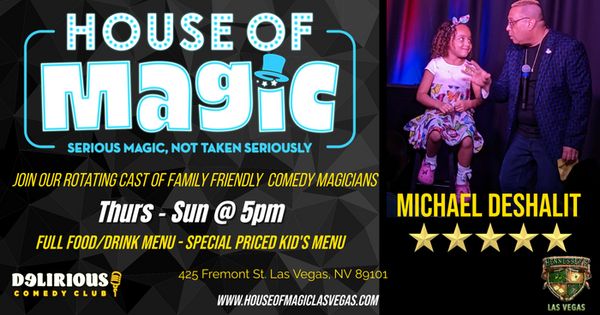 Justin Rivera brings his comedy & magic skills to House Of Magic Las Vegas 3