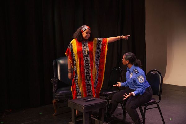 Staci Ashley and Sydney Morgan Currie as Nina Boyd and Simone Wallace Photo Credit: Amanda Sulker-Hall 2