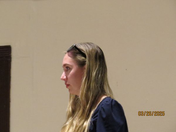 Seated L-R: Natalie Nyberg, Clark S Phinney and Lisa Copenhaver. Standing L-R Ashley Nyberg, Suzanne Martin Dorian and Alicia Belmore. Missing cast members: Kathleen Reynolds Brainerd and Bella Coulom 5