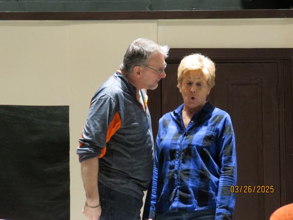 Seated L-R: Natalie Nyberg, Clark S Phinney and Lisa Copenhaver. Standing L-R Ashley Nyberg, Suzanne Martin Dorian and Alicia Belmore. Missing cast members: Kathleen Reynolds Brainerd and Bella Coulom 7
