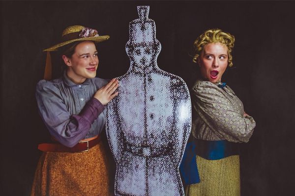 Lizzy Newbold as Celeste #1 and Elle Gendreau as Celeste #2 in Little Theatre of Fall River''''s production of Sunday in the Park with George 3