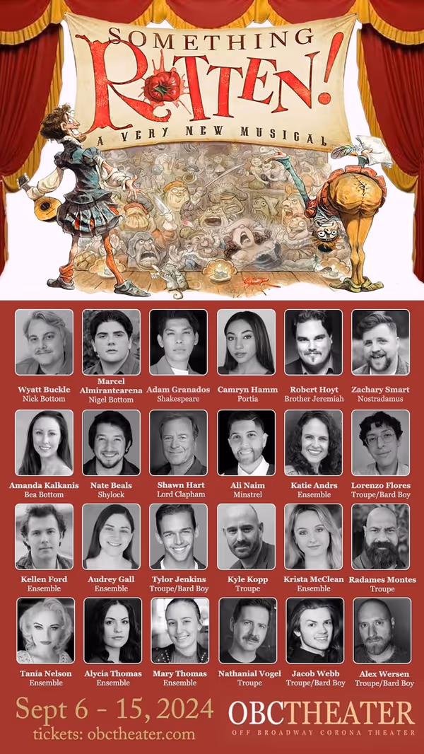 Cast of Something Rotten! 1