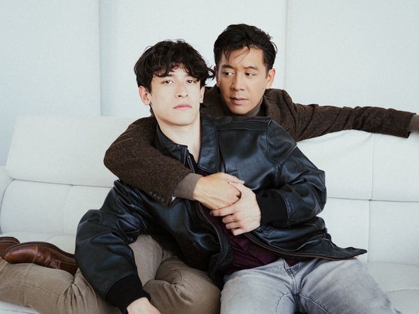 Jonathan Moreno as Benoit and Danny Bernardo as David in LE SWITCH by Philip Dawkins, directed by Spenser Davis. (photo credit: Andrew Ge) 4