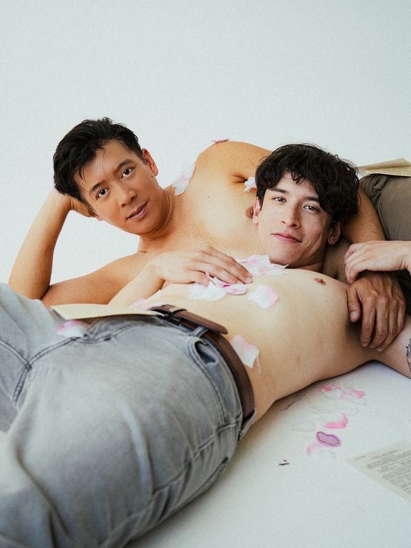 Jonathan Moreno as Benoit and Danny Bernardo as David in LE SWITCH by Philip Dawkins, directed by Spenser Davis. (photo credit: Andrew Ge) 6