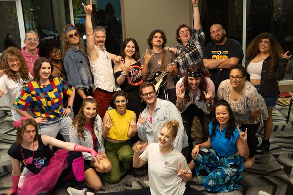 The Cast of Horizon West Theater Company''s Rock of Ages 1