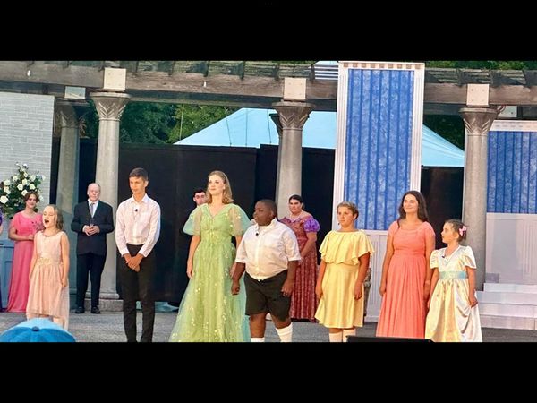 Some of the cast at Columbus Arts Festival 6