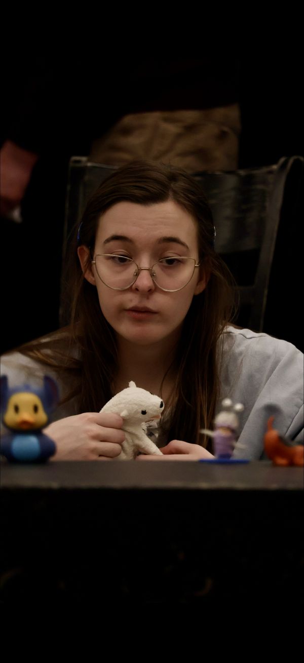 Elizabeth Dilley as Helen and Sean Vale as Bruce. Photo credit: Cat Brooks 10