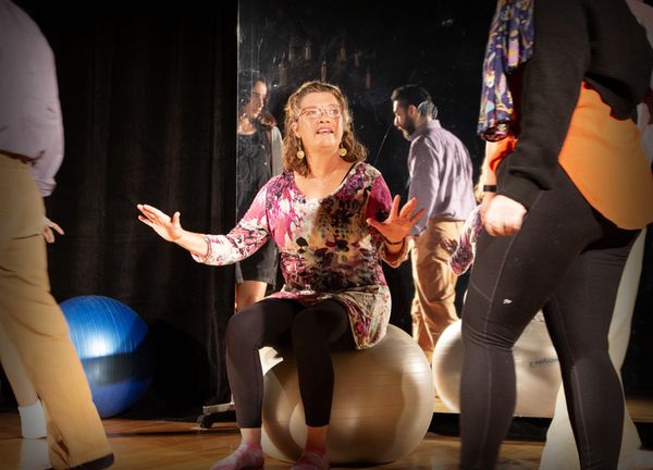 Elizabeth Bates as Marty in Circle Mirror Transformation with The Shelburne Players. 1