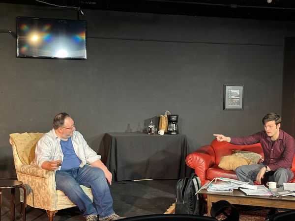 Nava Bastani Sarracino as EMILY PENROSE and Justin Stewart as JIM FINGAL 13