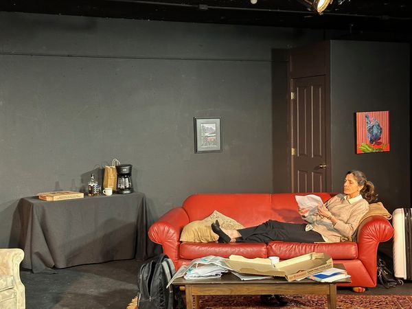 Nava Bastani Sarracino as EMILY PENROSE and Justin Stewart as JIM FINGAL 15