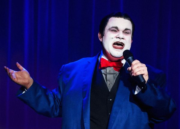 Isaac Young as Mr. Eccentric - Host/Emcee (Photo credit: Jim R. Moore) 1