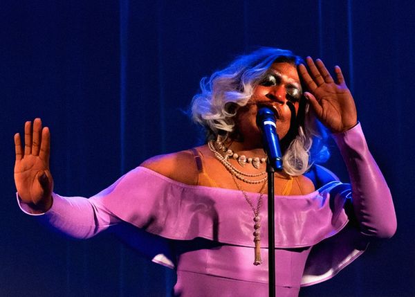 Isaac Young as Mr. Eccentric - Host/Emcee (Photo credit: Jim R. Moore) 3