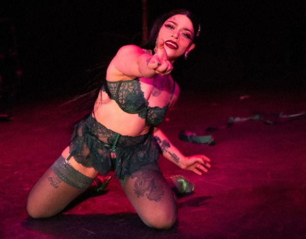 Isaac Young as Mr. Eccentric - Host/Emcee (Photo credit: Jim R. Moore) 8