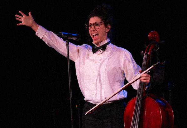 Isaac Young as Mr. Eccentric - Host/Emcee (Photo credit: Jim R. Moore) 7