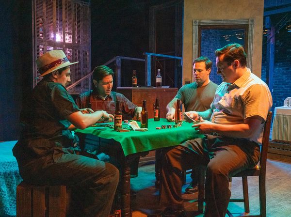 William Windle as Stanley Kowalski and Lauren Bouquet as Stella Kowalski Photo credit: John Rogers 3