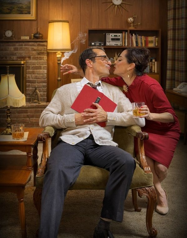 Francis Gercke and Jessica John and George and Martha in Backyard Renaissance''s WHO''S AFRAID OF VIRGINIA WOOLF? 2