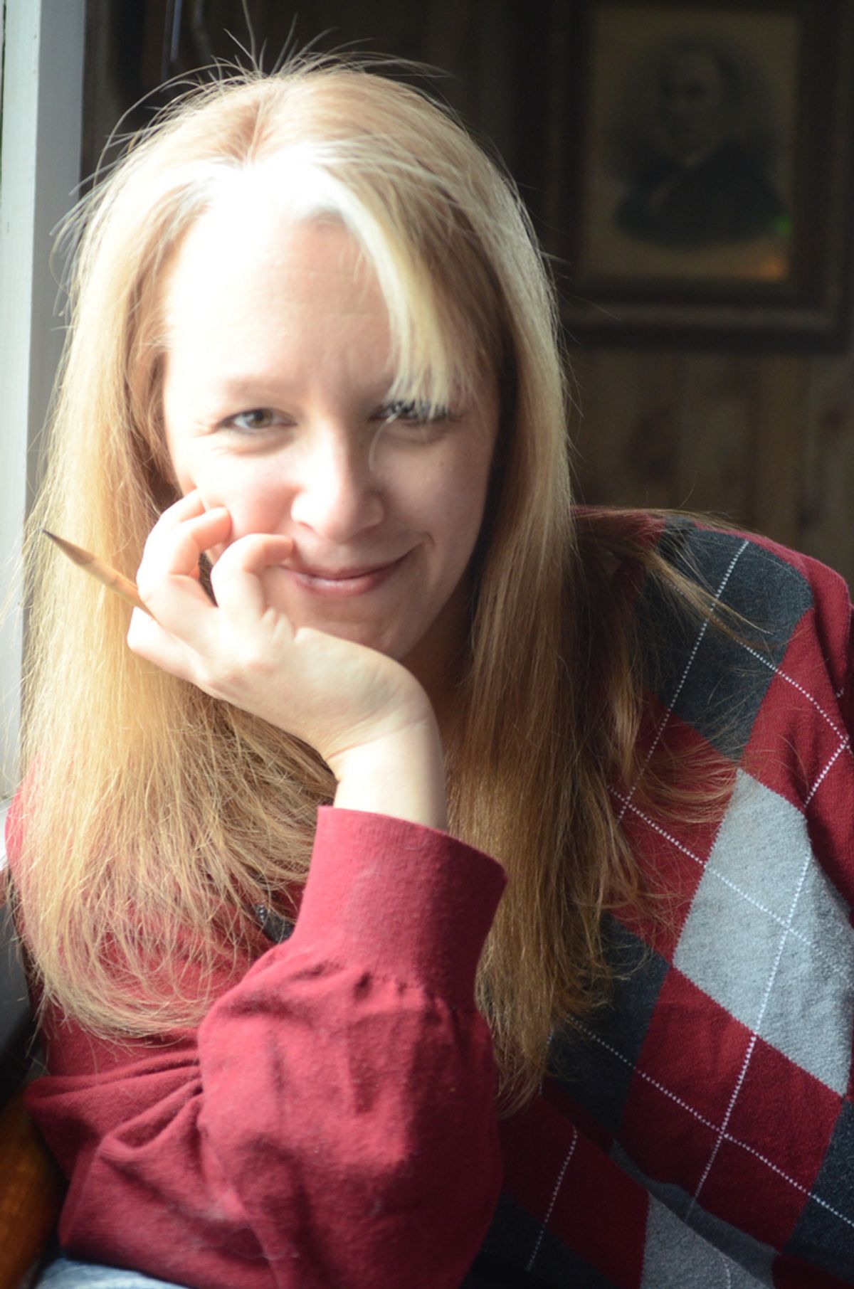 Laura J. Axelrod, Playwright, Author, and Arts Journalist. Headshot taken during her  Photo