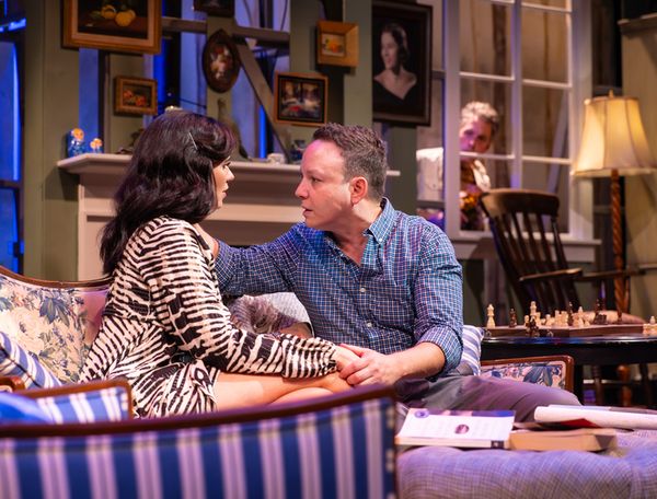 Erin Pineda, Marc Valera, and John Ross Bowie in LIFE SUCKS. Photo by Jason Niedle. 4