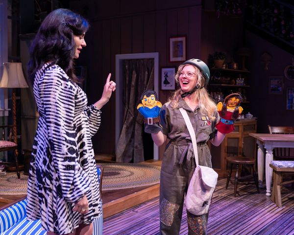 Erin Pineda and Lilly Rains in LIFE SUCKS. Photo by Jason Niedle. 3