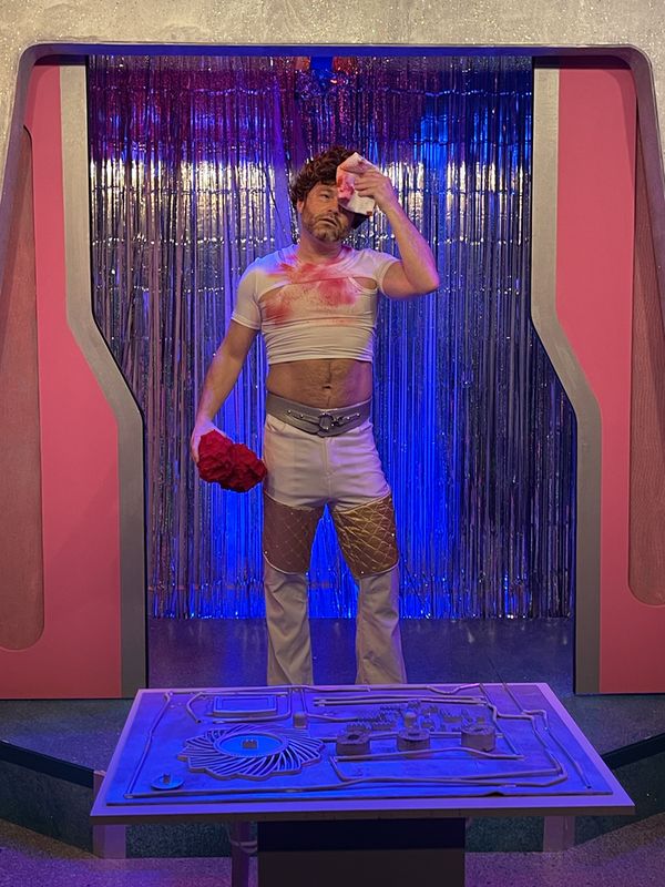 The cast of Last of the Red Hot Robots 5