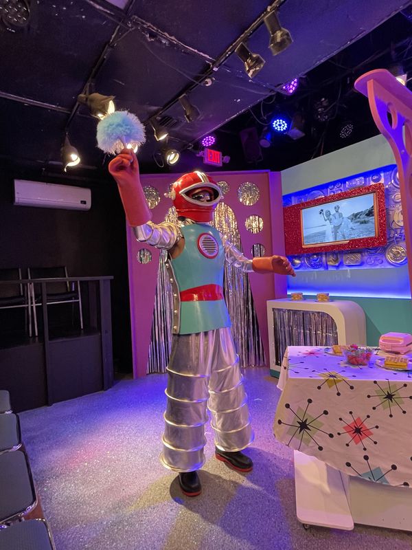 The cast of Last of the Red Hot Robots 3