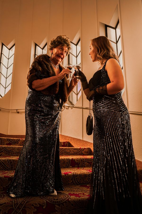 Oberon and Puck are being directed by Max Reinhardt Photography by David Roberts 2