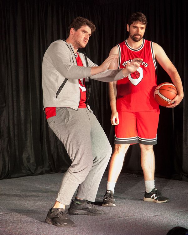 Mark Barry as Cassio, Neilson Brown as Montano 7