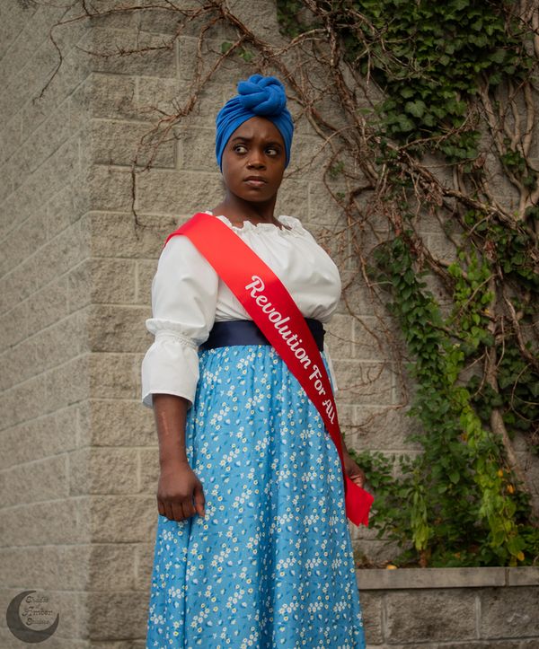 The Revolutionists by Lauren Gunderson at R-ACT Theatre Productions October 11-19, 2024 (Pictured Rhonny Dam, Jenn Rian, Myriah Cross, Sarah Baker) 7