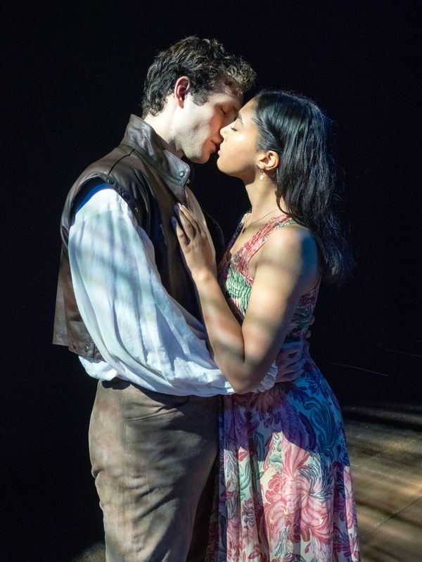 Isaac Hickox-Young (Romeo) and Billie Wyatt (Juliet). Photo by Shelley Kusnetz. 3