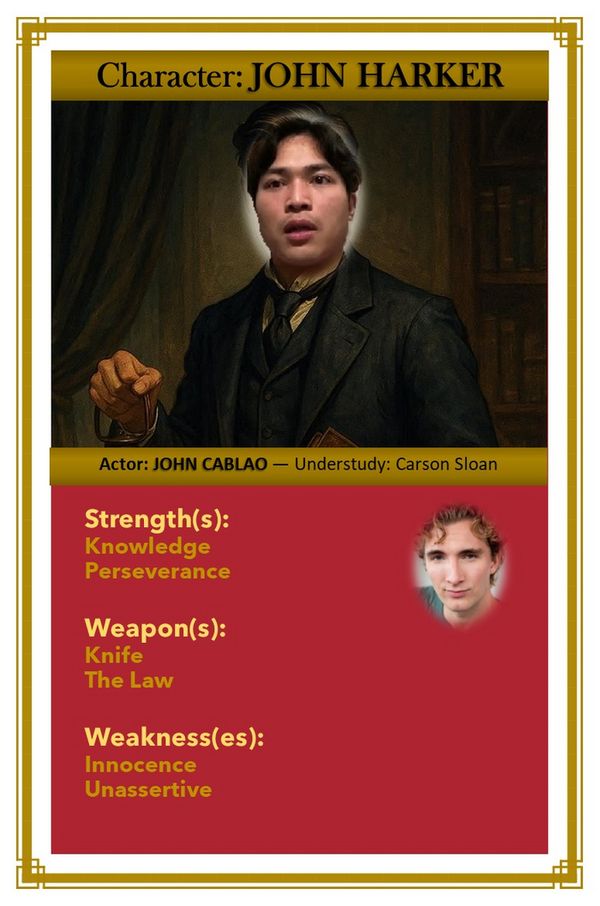 Anthony DePage as Dracula. 2