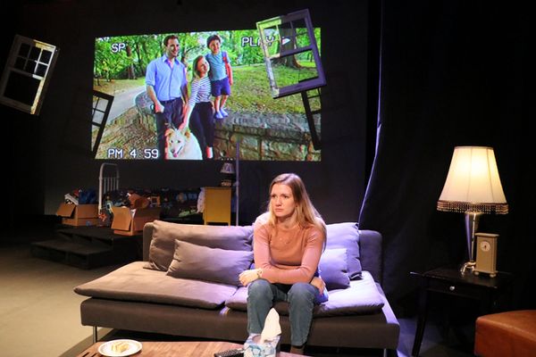 Samantha Binkherd stars as Becca in Rabbit Hole at The Windmill Arts Center in Atlanta, GA, June 2025 1