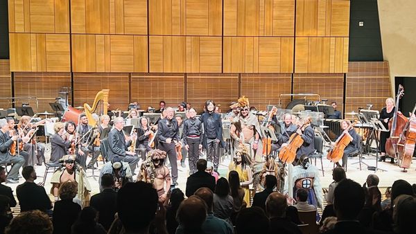 (L-R) The American Composers Orchestra - Edward W. Hardy, Chrystal E. Williams, Felipe Hostins, and Rei Hotoda, 2024. 4