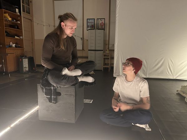 Monty and Gabe having a far more real conversation than it seems. 1