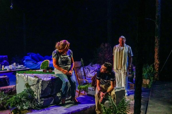 CB Feller & Jaden Petty in Sagittarius Ponderosa at Austin Rainbow Theatre closing November 1, 2025 5