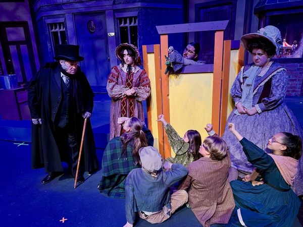 One more word out of you Cratchit and you''ll celebrate Christmas among the unemployed! 10